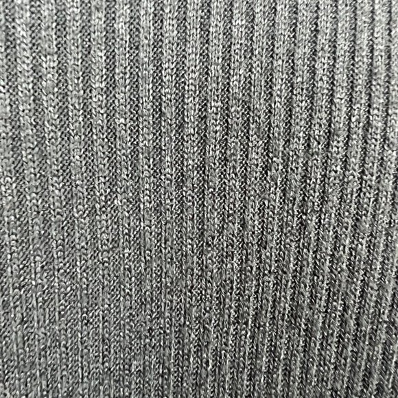 RAG & BONE Top Womens M The Rib Knit Side Tie Turtleneck Cropped Tee Long Sleeve - Picture 11 of 13